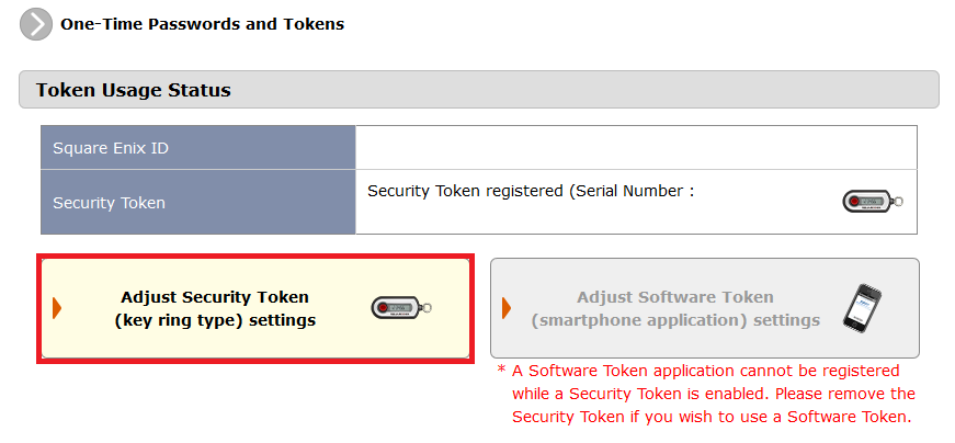 what is the one time password square enix what is the one time password square enix