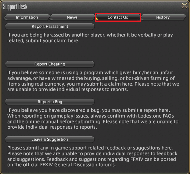 Report a problem while playing a game -  Support