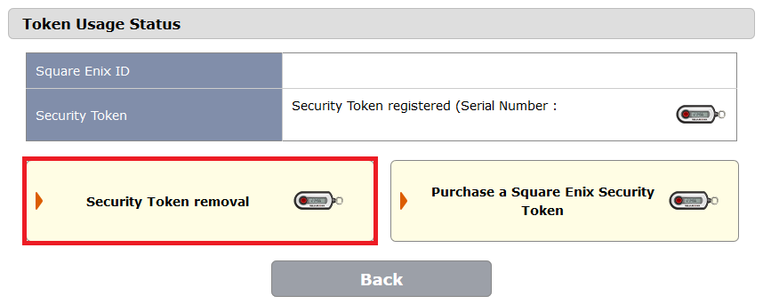 SquareEnix Security Token available